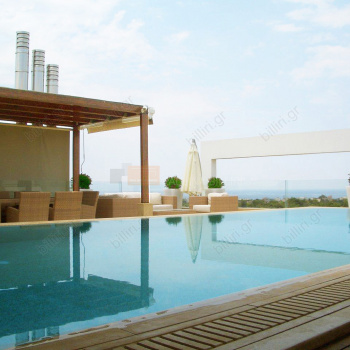 Πισίνα - θέα . Swimming pool - view
